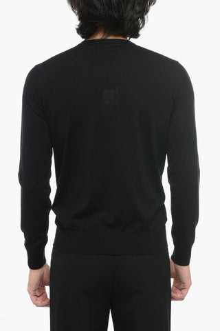 GIORGIO Crew Neck Virgin Wool Sweater