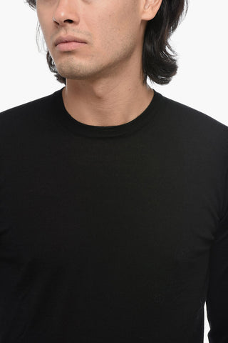 GIORGIO Crew Neck Virgin Wool Sweater