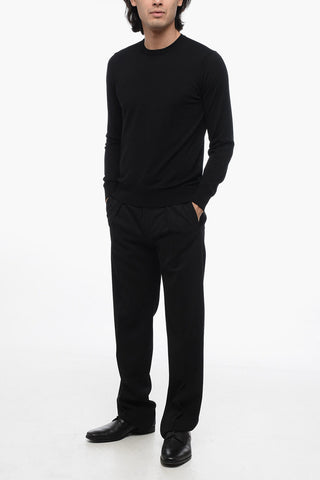 GIORGIO Crew Neck Virgin Wool Sweater