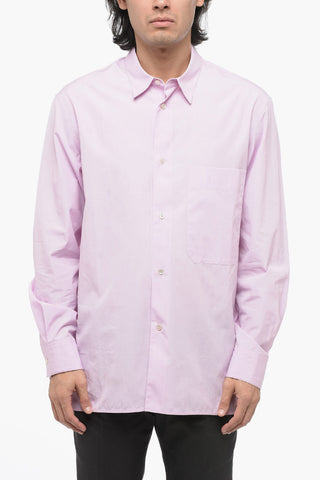 Cotton Shirt with Breast Pocket