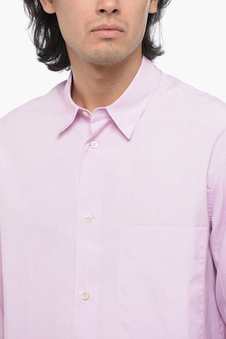 Cotton Shirt with Breast Pocket