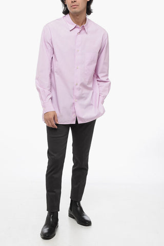 Cotton Shirt with Breast Pocket