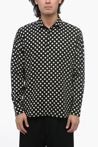 Dotted Silk Shirt