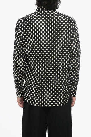 Dotted Silk Shirt
