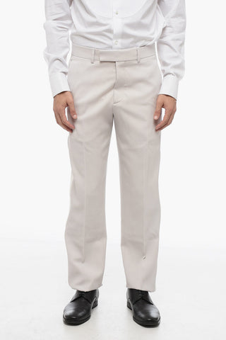 PETER DOIG 4-Pocketed Wool Pants with Side Tape Detail