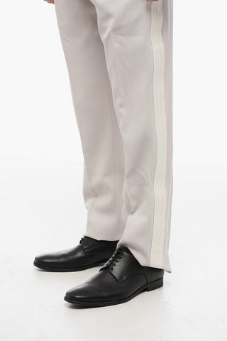 PETER DOIG 4-Pocketed Wool Pants with Side Tape Detail