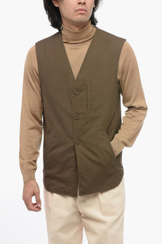 Cotton Jacket with Vest