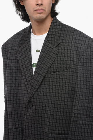 Blazer UNISEX in Lana con Spalline Imbottite