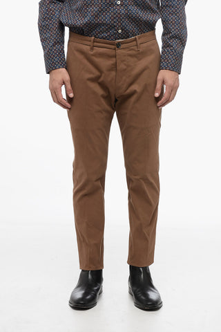 Cotton Stretch EASY Chinos Pants with Flap Pockets