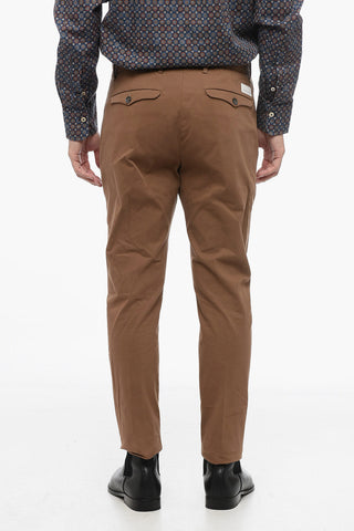 Cotton Stretch EASY Chinos Pants with Flap Pockets