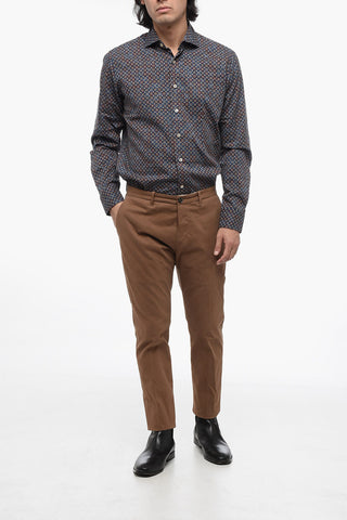 Cotton Stretch EASY Chinos Pants with Flap Pockets