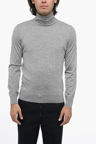Turtleneck Cashmere and Silk Sweater