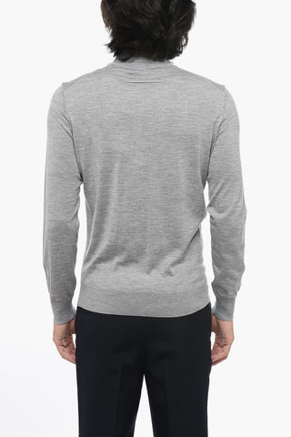 Turtleneck Cashmere and Silk Sweater