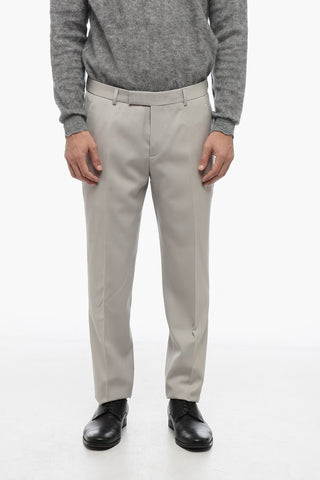 Pantaloni Regular-Fit In Lana