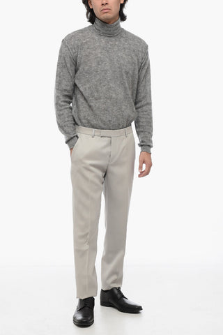 Pantaloni Regular-Fit In Lana