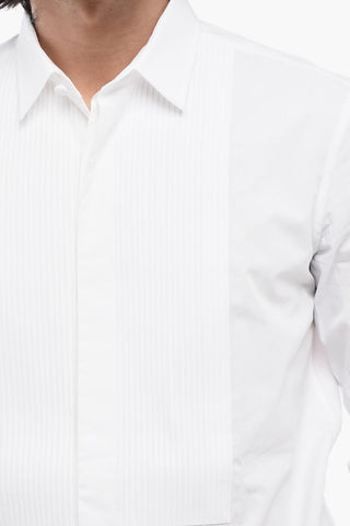 Camicia Tuxedo con Colletto Pointed