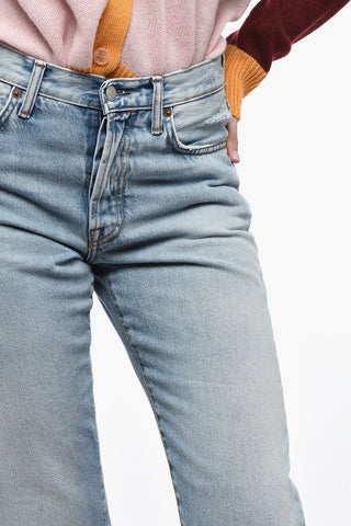 Delavè SPODNIE Jeans with Distressed Effect 18cm