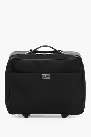 Fabric and Leather 2R Cabin Trolley