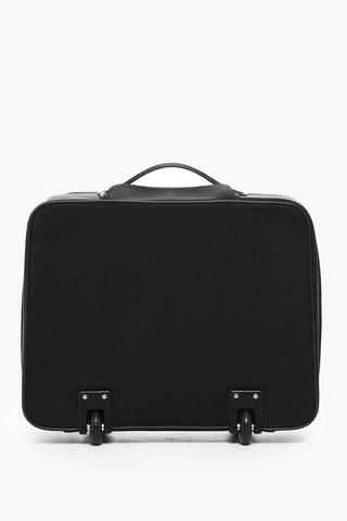 Fabric and Leather 2R Cabin Trolley