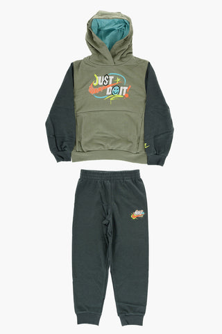 Set Zweifarbiger Hoodie Und Joggers EXPRESS YOURSELF