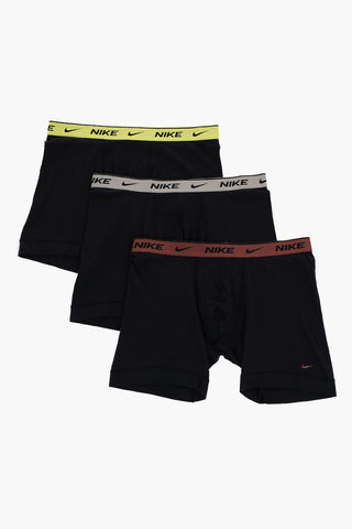 Set of 3 Pairs of Boxers with Logo Band