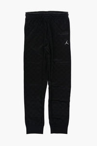 AIR JORDAN Solid Joggers with All-Over Monogram