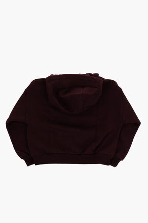Hoodie CLUB Aus Baumwollfleece Mit Gesticktem Logo