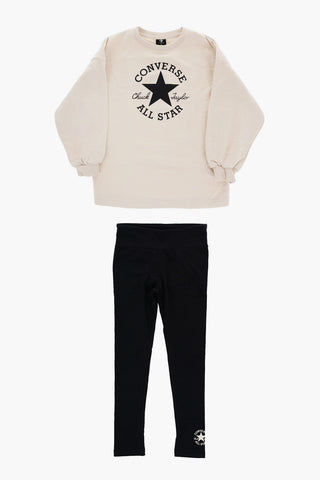 ALL STAR CHUCK TAYLOR Set Rundhals-Sweatshirt und Leggings