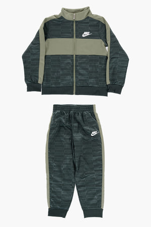 Set Sweatshirt Und Joggers TEXTURED CLUB Mit All-Over-Logo