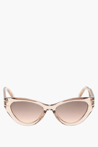  Solid Color DIOR SIGNATURE B71 Sunglasses with Butterfly Frame
