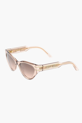  Solid Color DIOR SIGNATURE B71 Sunglasses with Butterfly Frame