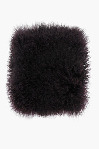 Shearling Oversized Neck-Collar