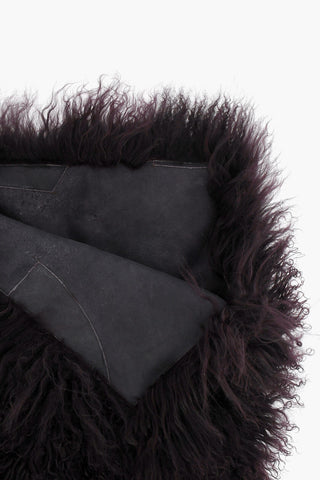 Shearling Oversized Neck-Collar