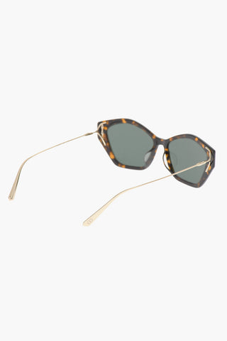 Tortoiseshell MISS DIOR S1U Sunglasses with Butterfly Frame