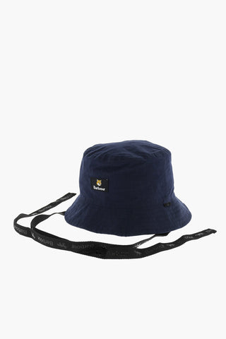 Cappello Bucket Reversibile con Cordini Removibili