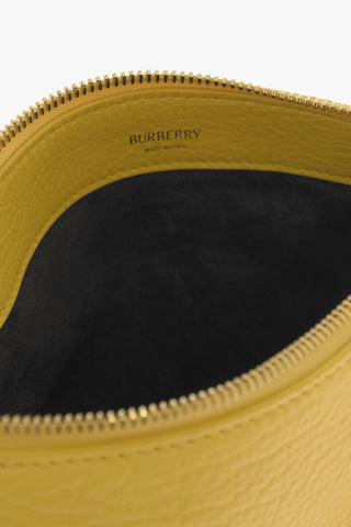 Textured Leather SM KNIGHT Shoulder Bag with Metal Details