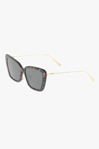 Tortoiseshell-Motif Cat Eye MISSDIOR Sunglasses
