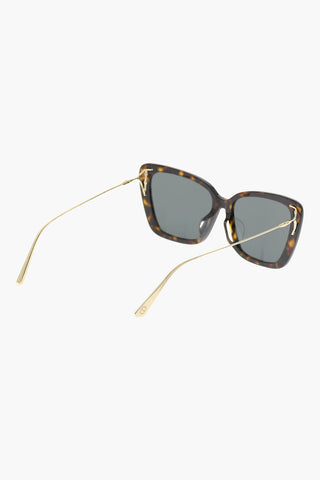 Tortoiseshell-Motif Cat Eye MISSDIOR Sunglasses