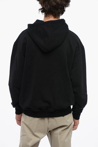 Solid Color Brushed Cotton Hoodie