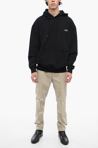 Solid Color Brushed Cotton Hoodie