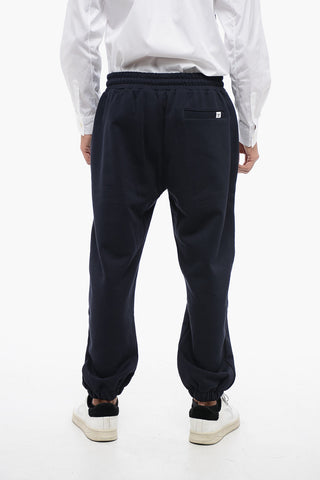 Fleeced-Cotton BRASILIA Joggers with 3 Pockets