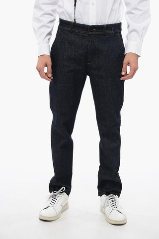 Regular Fit Jeans with visible Stiching 17cm