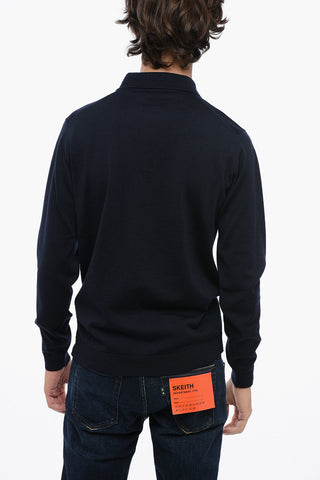 Polo Neck Wool Sweater
