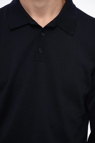 Polo Neck Wool Sweater