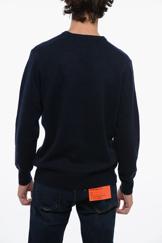 PEANUTS Embroidered CHRISTMAS MOOD Crew-neck Sweater