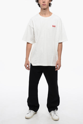 Cotton Oversized T-Shirt with Print