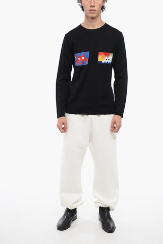 SHIRT Crew Neck Wool Blend PACMAN Sweater