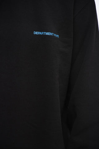 Solid Color Cotton Crew-neck Sweatshirt