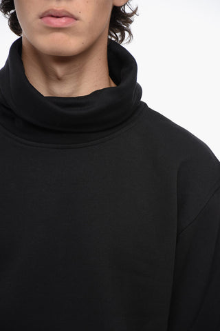 Fleeced Cotton ORLANDO Turtle-neck Sweatshirt