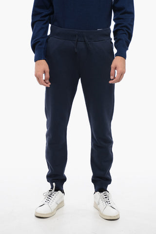 Joggers In Cotone Felpato con 3 Tasche